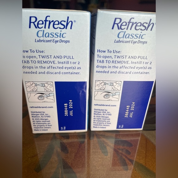 Refresh Bath & Body 2pk Refresh Classic Lubricant Eye Drops Poshmark